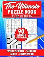 Algopix Similar Product 16 - The Ultimate Puzzle Book For Adults