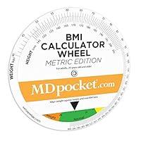 Algopix Similar Product 11 - BMI Calculator Wheel - Metric Edition
