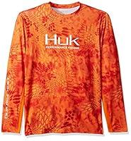 Algopix Similar Product 1 - Huk Mens Kryptek Solid Icon Long