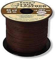 Algopix Similar Product 3 - Pepperell Faux Leather 1/8"X50yd, Brown