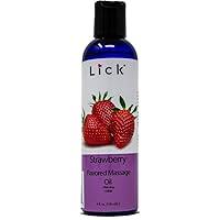 Algopix Similar Product 14 - Lick Strawberry Flavored Massage Oil