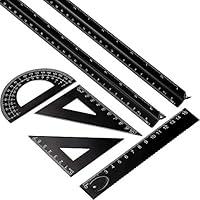 Algopix Similar Product 20 - 6 Pieces Triangular Scale Ruler Set