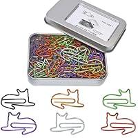 Algopix Similar Product 7 - HiQin Cat Paper Clips Small Office