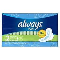 Algopix Similar Product 5 - Always Maxi Size 2 Super Pads with
