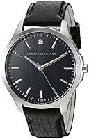 Algopix Similar Product 10 - Armani Exchange Mens AX2182 Black