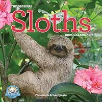 Algopix Similar Product 13 - Original Sloths Wall Calendar 2025 The