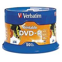 Algopix Similar Product 1 - Verbatim DVDR 47GB 16X White Inkjet