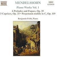 Algopix Similar Product 20 - Mendelssihn Piano Works 1 6 Preludes