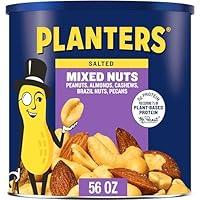 Algopix Similar Product 13 - PLANTERS Salted Mixed Nuts Peanuts