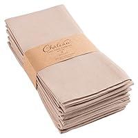 Algopix Similar Product 2 - Chateau EasyCare Cloth Dinner Napkins