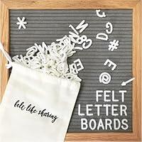 Algopix Similar Product 13 - Felt Letter Board 10x10in Changeable