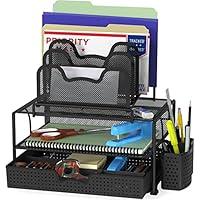 Algopix Similar Product 20 - Simple Houseware Mesh Desk Organizer