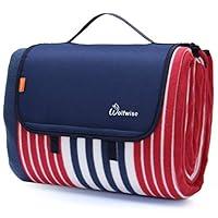 Algopix Similar Product 1 - WolfWise Waterproof Picnic Blanket