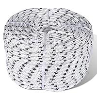 Algopix Similar Product 20 - vidaXL Braided Rope Coil Boat Line