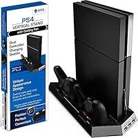 Algopix Similar Product 13 - Ortz PS4 Vertical Stand with Cooling