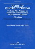 Algopix Similar Product 20 - Guide to Contract Pricing Cost and