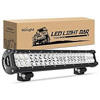 Algopix Similar Product 2 - Nilight  60005CA 20Inch 126W Spot