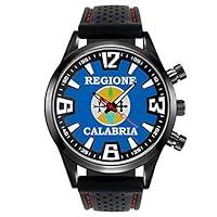 Algopix Similar Product 6 - Timest  Italy Calabria Flag  Mens