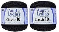 Algopix Similar Product 7 - Aunt Lydias Crochet Thread  Size 10 