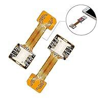 Algopix Similar Product 17 - Dual SIM Card Nano SD Adapter2 Pcs