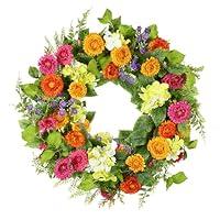 Algopix Similar Product 8 - YNYLCHMX 18 Summer Wreaths for Front