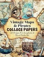 Algopix Similar Product 14 - Vintage Maps  Pirates Collage Papers 