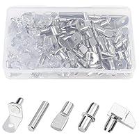 Algopix Similar Product 15 - Sutemribor 100PCS Nickel Plated Shelf