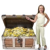 Algopix Similar Product 20 - 3 ft 10 in Pirate Treasure Chest