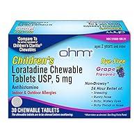 Algopix Similar Product 8 - Ohm Childrens Chewable Tablets Dye