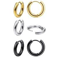 Algopix Similar Product 11 - 20mm Hoop Earrings Hypoallergenic