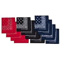 Algopix Similar Product 19 - Camel Brand Bandana 12 Pack 21x21 100