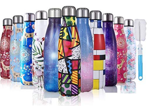 Hydro Flask 32 oz Double Wall Vacuum Insulated Stainless Steel Sports Water  Bottle, Wide Mouth with BPA Free Straw Lid, Raspberry 