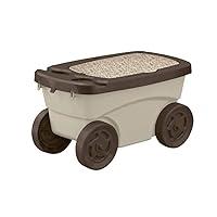 Algopix Similar Product 9 - Suncast Outdoor Rolling Garden Scooter