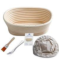 Algopix Similar Product 9 - M JINGMEI Banneton Proofing Basket 8
