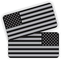 Algopix Similar Product 17 - Pair  American Flags Black Ops