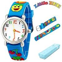 Algopix Similar Product 8 - Kids Watch with 3D Cartoon Pineapple