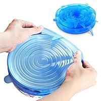 Algopix Similar Product 13 - Orblue Silicone Stretch Lids 6Pack of