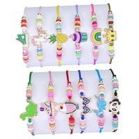 Algopix Similar Product 3 - EINCORN 12 Pcs Cute Braided Rope