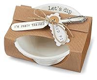 Algopix Similar Product 20 - Mud Pie Circa Lets Dip Set White 2 x