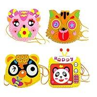 Algopix Similar Product 3 - PANDA SUPERSTORE Set of 4 Easy Crafts
