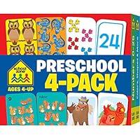 Algopix Similar Product 2 - School Zone  Preschool 4Pack Flash