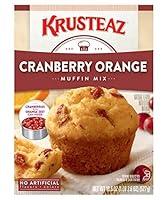 Algopix Similar Product 9 - Krusteaz Supreme Muffin Mix cranberry