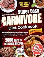 Algopix Similar Product 1 - Super Easy Carnivore Diet Cookbook