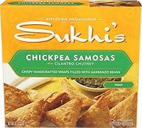 Algopix Similar Product 17 - Sukhi's, Samosas Garbanzo, 10 Ounce