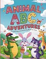 Algopix Similar Product 14 - Animal ABC Adventures A Coloring and