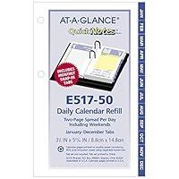Algopix Similar Product 8 - ATAGLANCE Daily Desk Calendar Refill