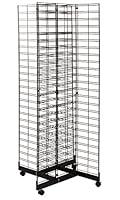 Algopix Similar Product 20 - Black 4Way Slat Grid Tower with Base