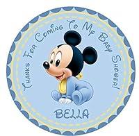 Algopix Similar Product 13 - Mickey Mouse Baby Shower Stickers