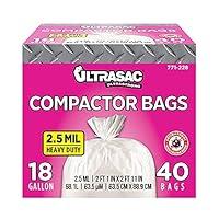 Algopix Similar Product 2 - Ultrasac Trash Compactor Bags  40