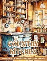 Algopix Similar Product 6 - Country Kitchen Coloring Book for